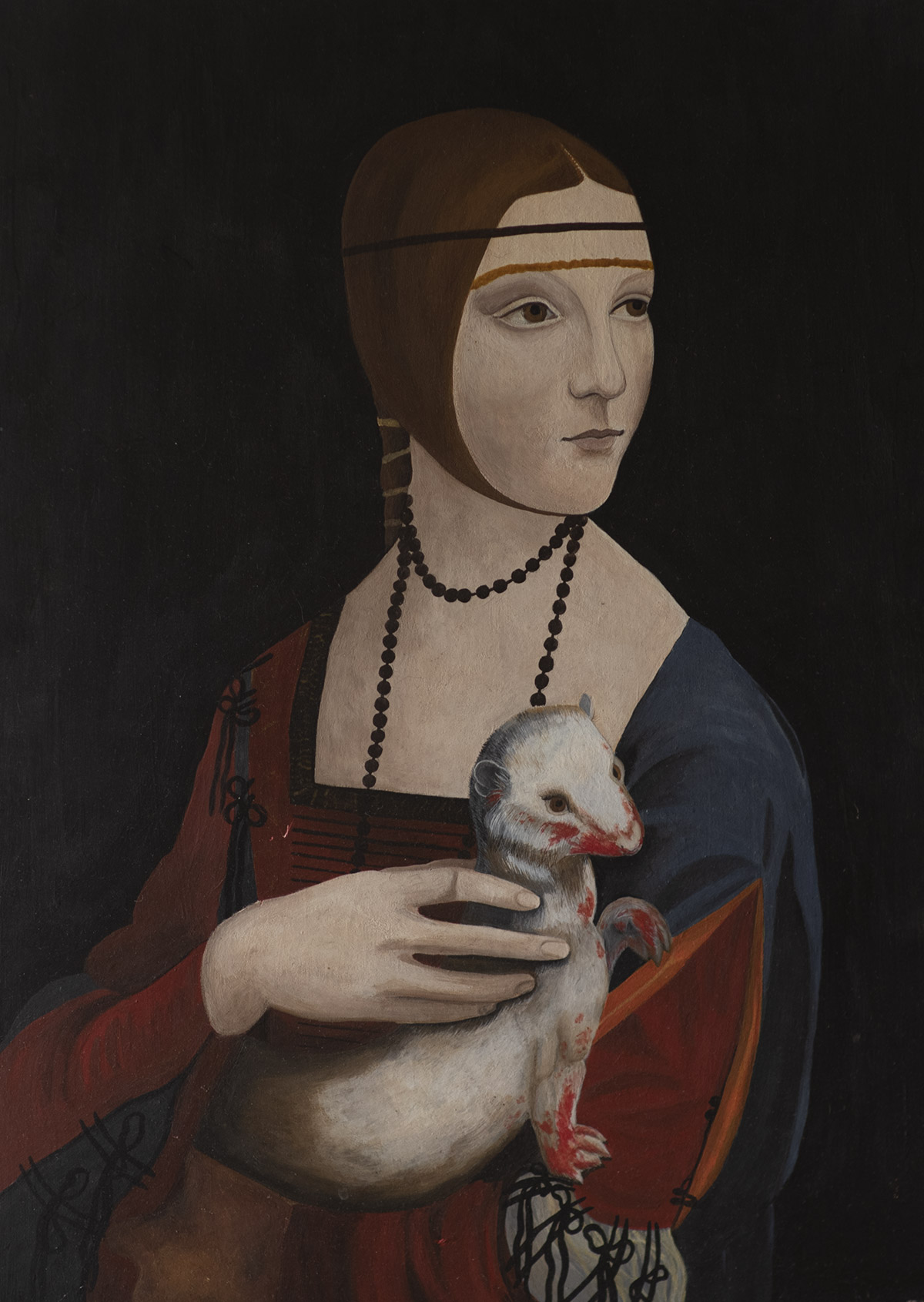 Interprétation de La Dame à l'hermine